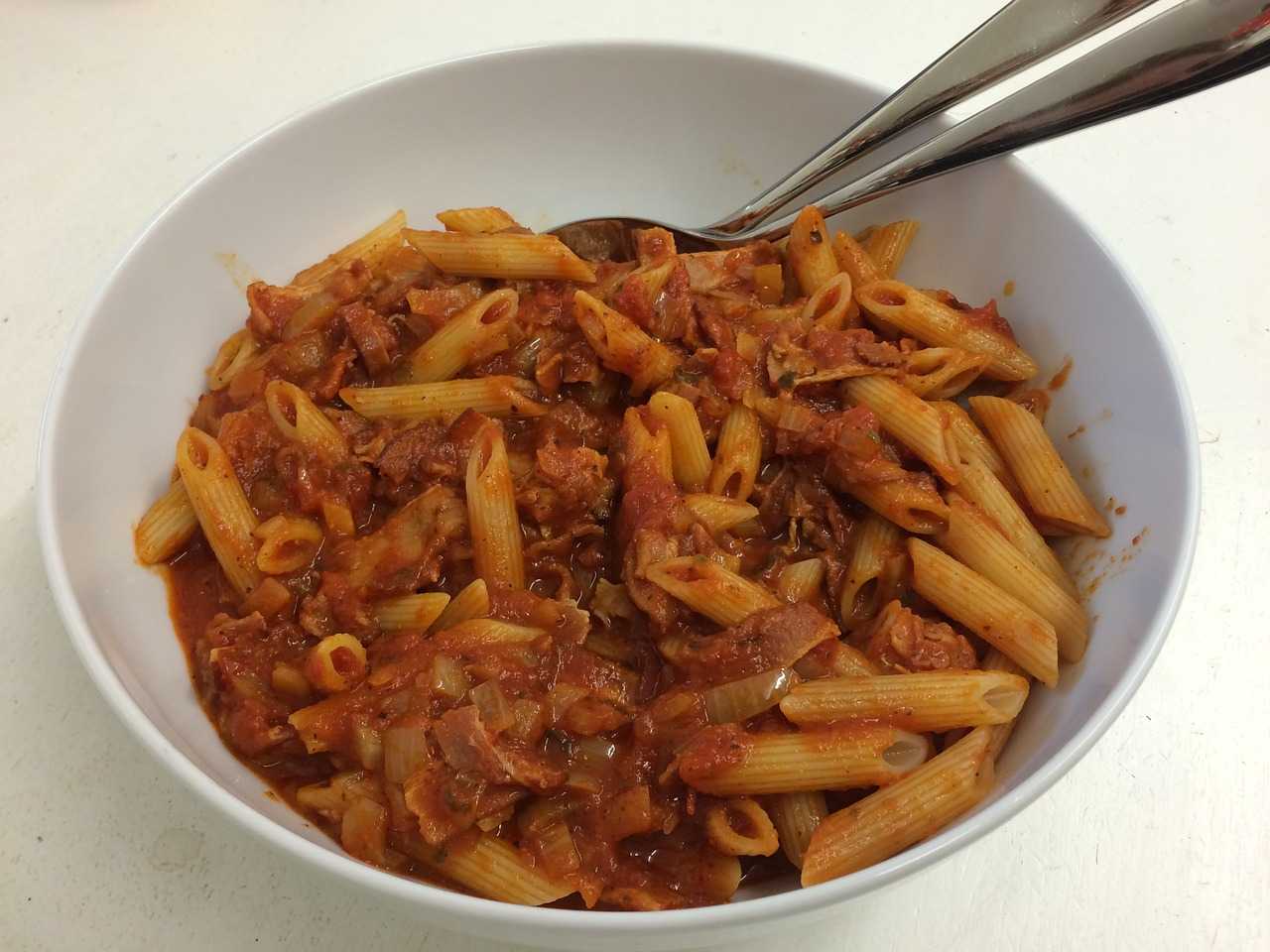 Beefy pasta