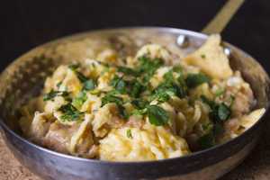 Dutch Oven Easy Sausage Egg Bake Recipe