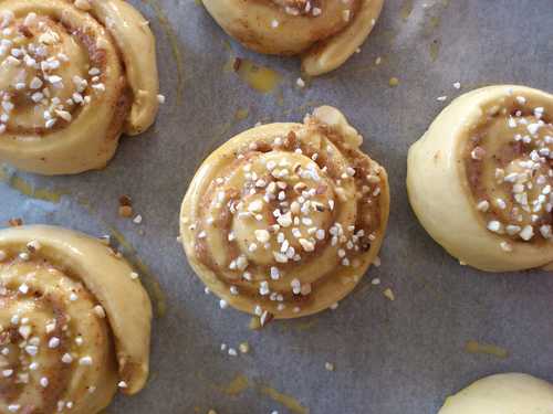 Nutty Cinnamon Crescent Rolls