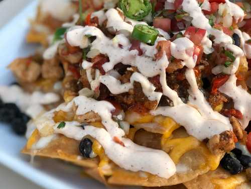 Nachos on a Campfire