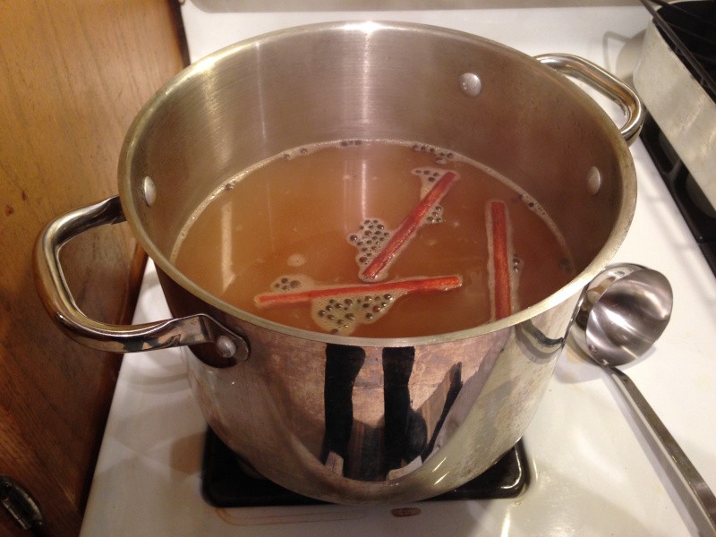 Spiced Apple Cider Pot