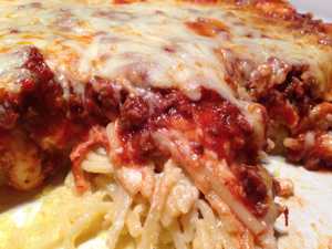 Easy Spaghetti Pie Recipe