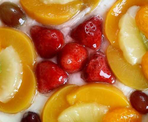 Pudding Fruit Salad